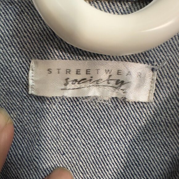 Women's blue denim jacke(M/S) - Picture 4 of 11